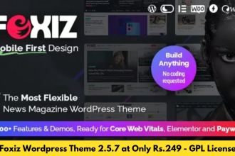 Foxiz Wordpress Theme 2.5.7